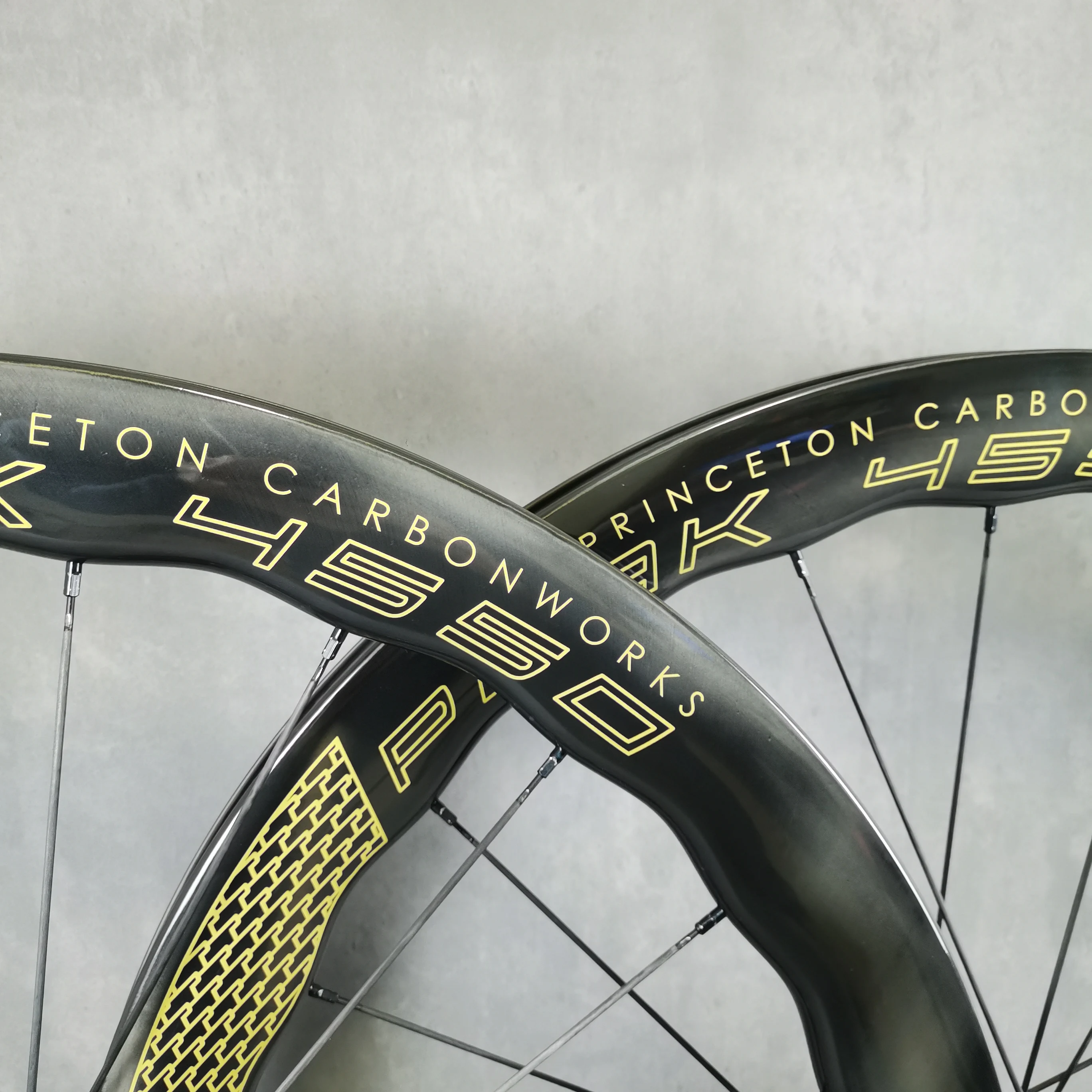 Set Di Ruote Per Bici Da Strada In Carbonio 700C Mascara 4550, Freno A Disco, Tubeless, Ruote Tubolari, Ud Glossy, Oro, Argento, Logo Nero