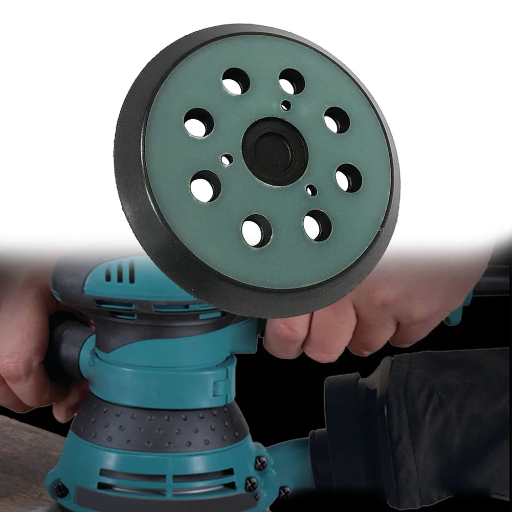 Platorello Per Levigatrice Orbitale 8 Fori 125Mm Strumenti Abrasivi Di Base Per Levigatrice Orbitale Per Levigatrice Orbitale 743081-8 Bo5030 Bo5041 M