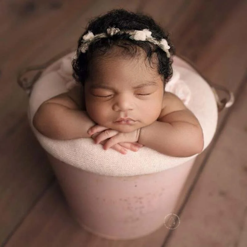 Newborn Baby Photography Posing Pillow Basket Filler Photo Prop Cushion Toddler Assistant Blanket 35X40Cm