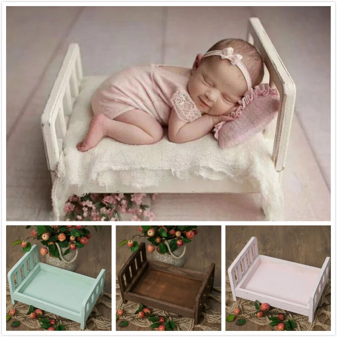 Lettino Neonato Posa Contenitore Presepi Lettino Staccabile Studio Fotografico Stazione Accessori Per Riprese Per Bambini