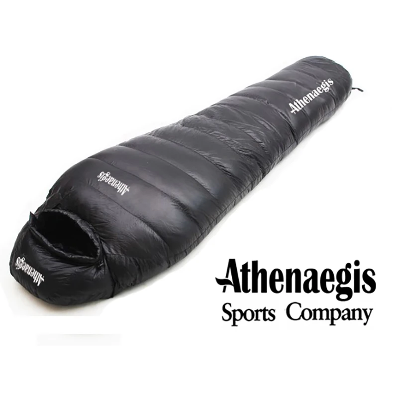 Il Riempimento In Piuma D'Oca Bianca Athenaegis 2200G Può Essere Impiombato Sacco A Pelo Invernale Stile Mummia Slaapzak Lazy Bag Saco De Dormir