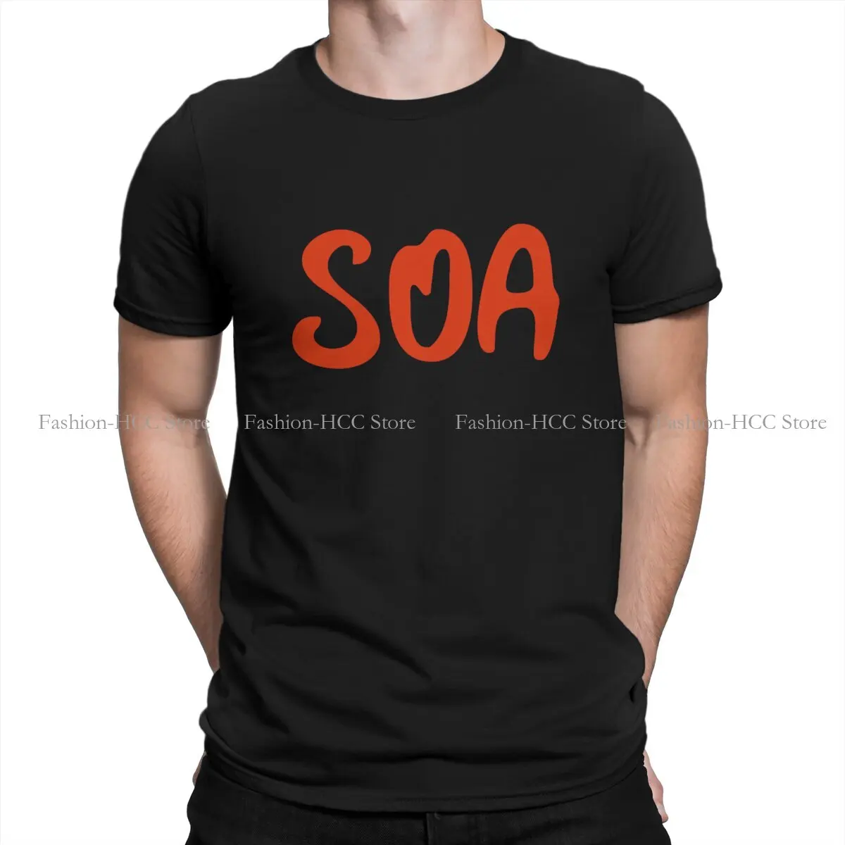 Sons Of Anarchy Red Shortion Le Più Nuove Magliette Poliestere Sons Of Anarchy Men Graphicstreetwear T Shirt Girocollo