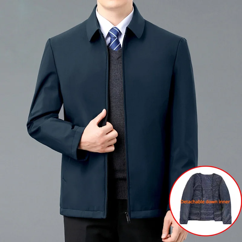 2023 Nuovo Autunno Inverno Piumino Da Uomo Fodera Staccabile Maschile Piumini Casual Cappotto Da Uomo Casacas Para Hombre Fcy4634