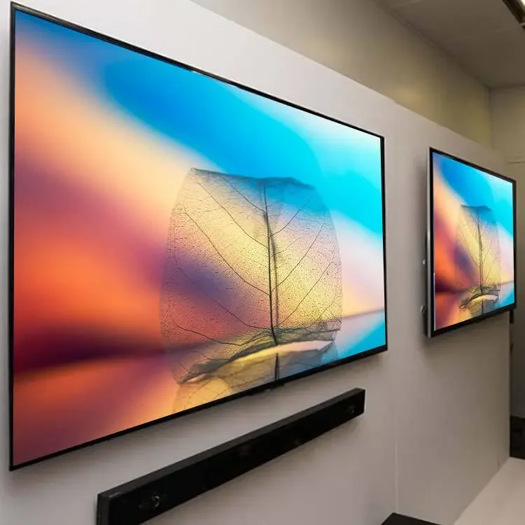 Qled Smart 8K Uhd 3D 4K Smart Tv 43 "46" 55 '65' 75 '85 Pollici Tv Led