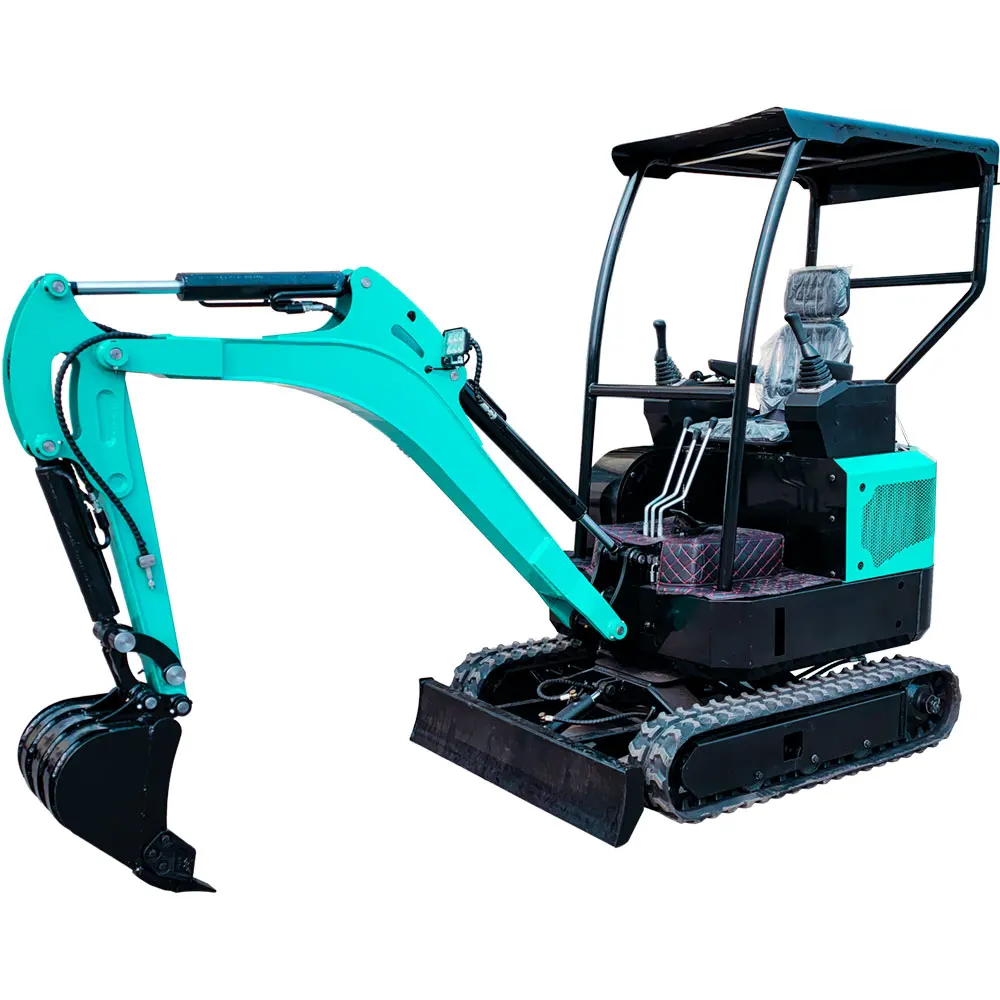 Cina Nuovi Mini Escavatori Kubota/Yanmar Motore Piccolo Escavatore Micro Escavatore 1 Tonnellata Prezzi Della Macchina In Vendita
