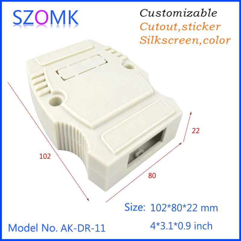 Scatola Di Distribuzione Custodia In Plastica Custodia Elettronica (1 Pz) 102*80*22Mm Scatola Di Giunzione Szomk Per Presa Elettronica In Cina