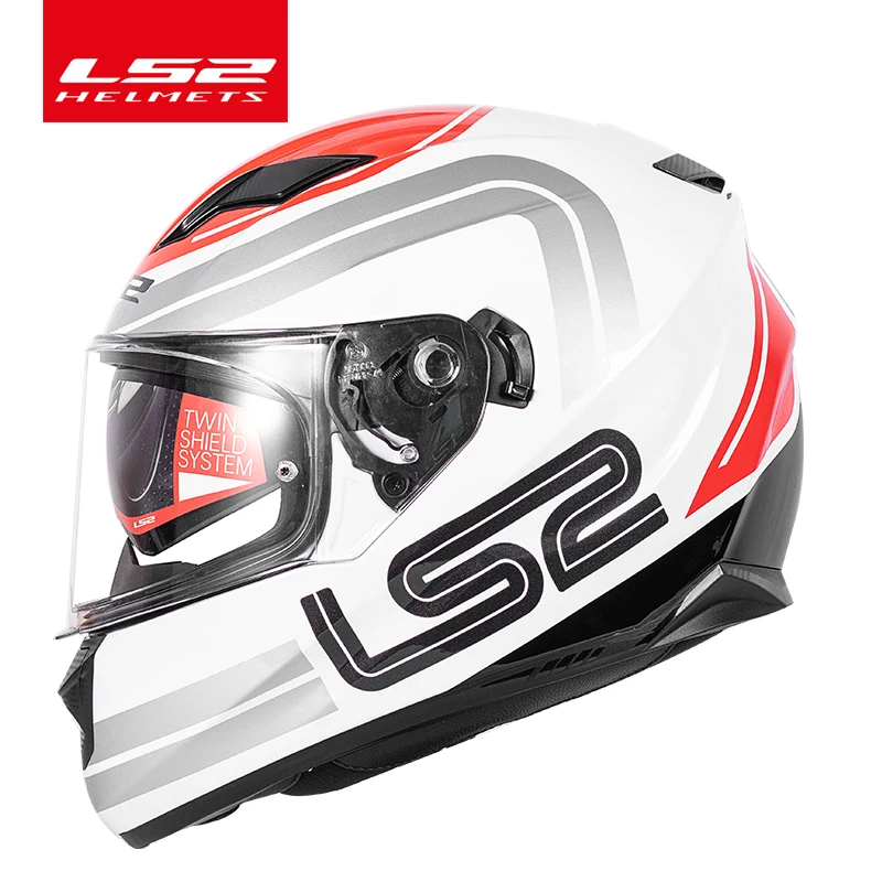 Capacete Ls2 Ff328 Casco Moto Rcycle Ls2 Caschi A Doppia Lente Integrale Senza Airbag Casque Moto