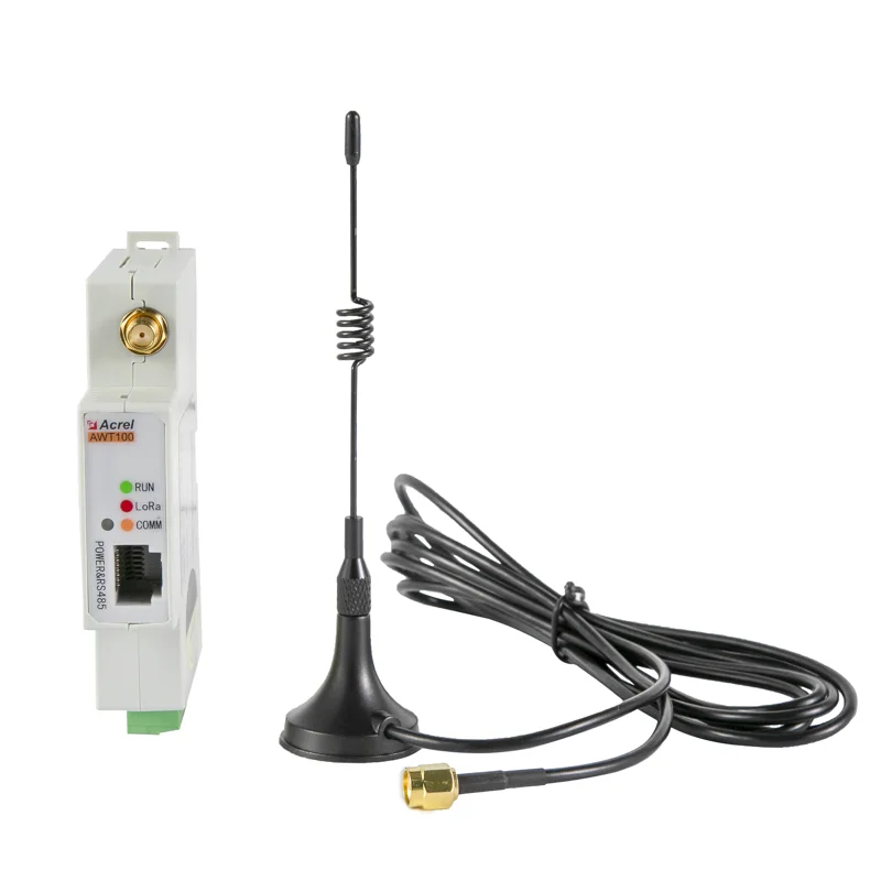 Acrel Awt100-Cehw Downlink Rs485 Uplink Etherent Tcp/Ip Protocol Smart Gateway