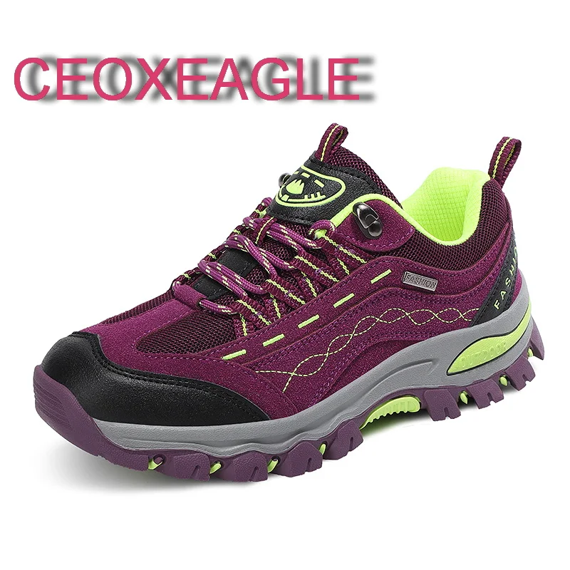 Nuove Donne Outdoor Trekking Scarpa Escursionismo Donna Campeggio Sneakers Trekking Buty Trekking Damskie Mountain Zapatillas Trail Tracking