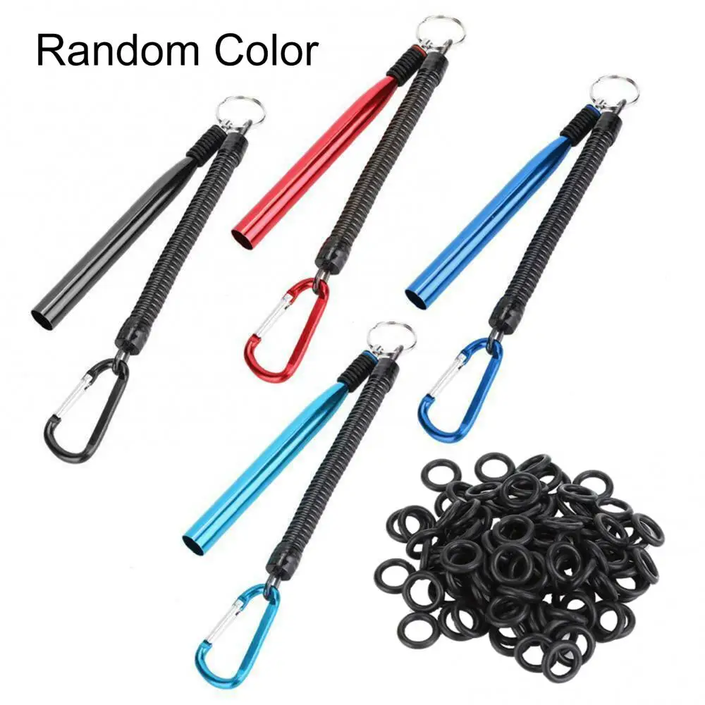 Accessori Per La Pesca Morbidi Esca Per La Pesca Esca Morbida Wacky Worm Rig Tool Con 100 O-Ring Per Esche Esche Accessori