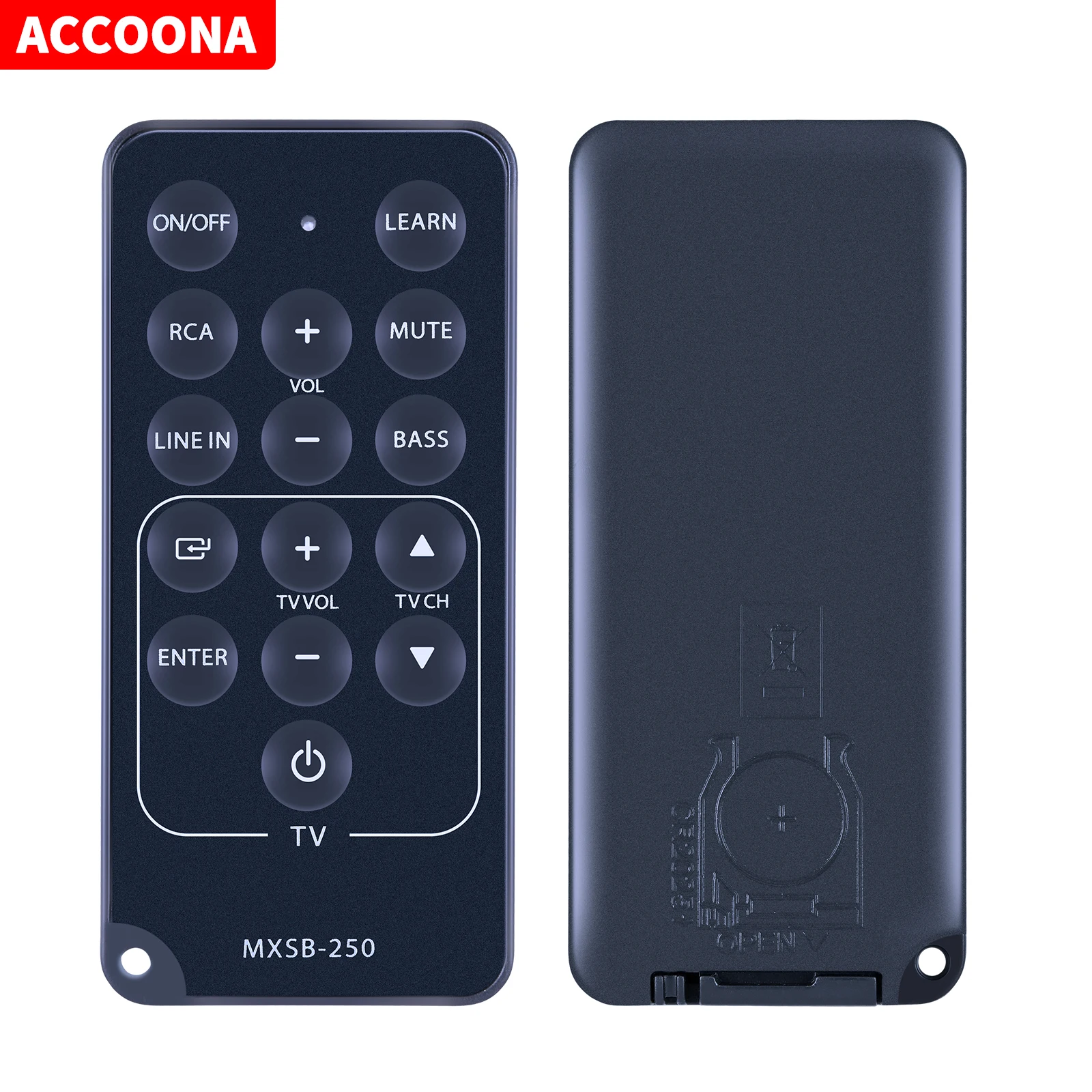 Telecomando Sostitutivo Per Altoparlante Tv Soundbar Digitale Maxell Mxsb-250