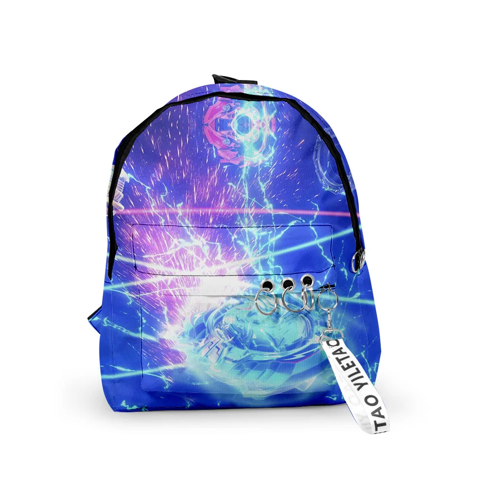 Popolare Beyblade Burst Evolution Zaini Ragazzi/Ragazze Borse Da Scuola Per Studenti Portachiavi Con Stampa 3D Oxford Zaini Piccoli Impermeabili
