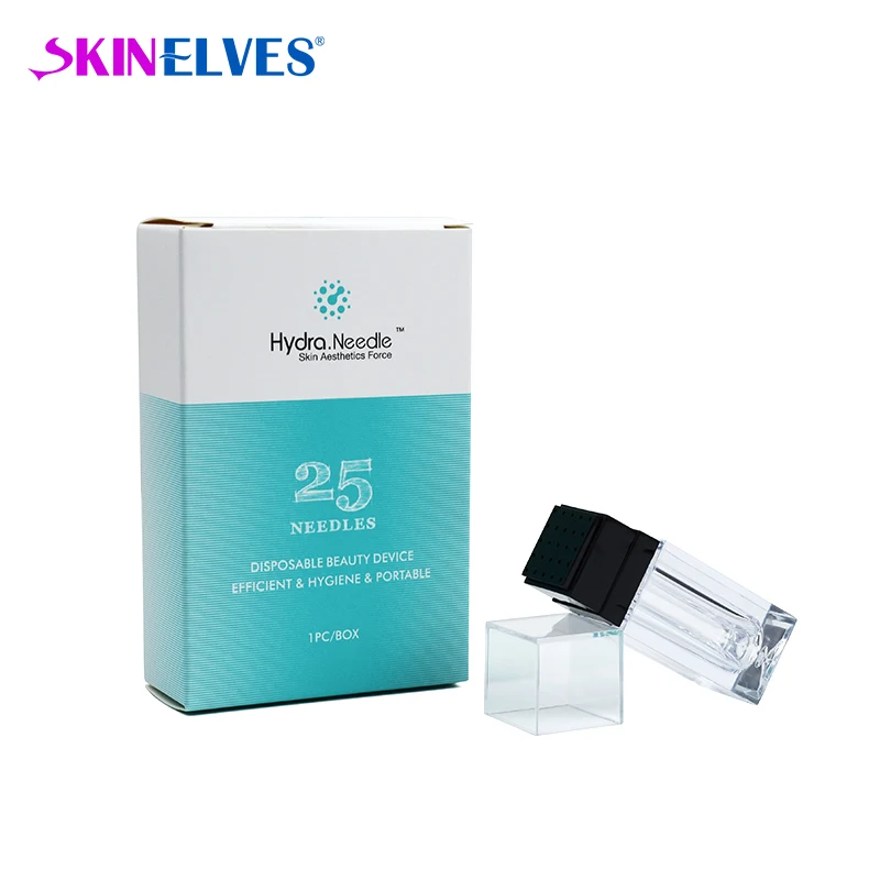 Hydra Roller Derma Stamp 25 Pin Microneedle Therapy Hydra Needle Titanium Automatic Micro Hydra