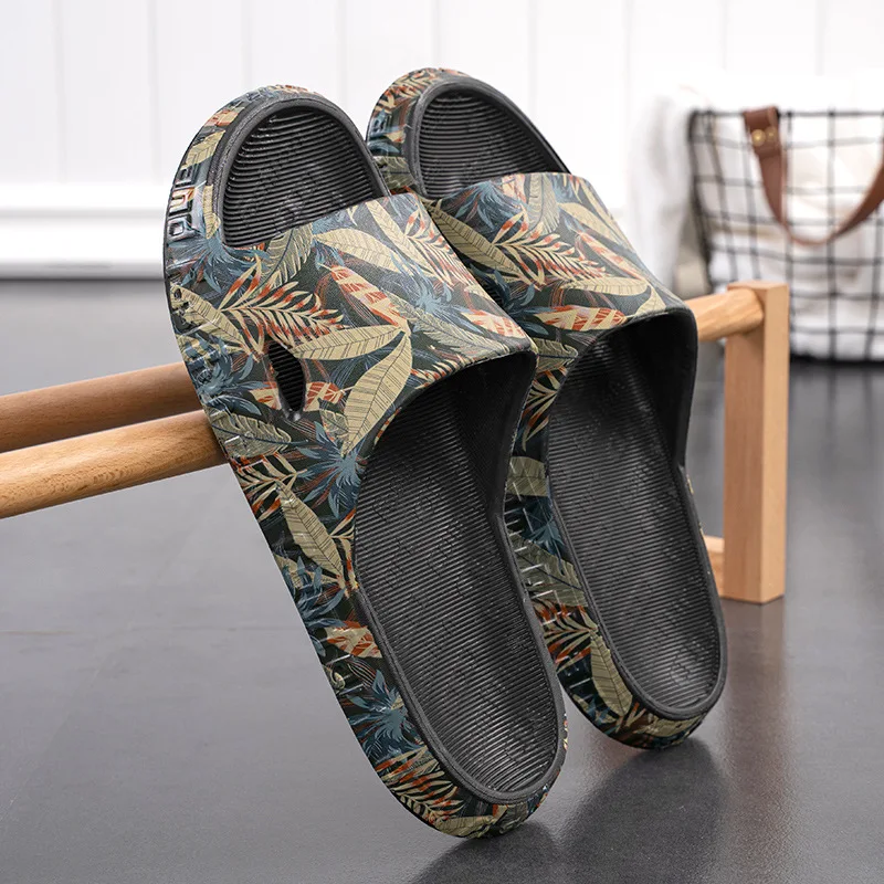 2022 Nuovi Sandali Da Spiaggia Scarpe Da Uomo Pantofole Estive Uomo Casual Piatto Antiscivolo Traspirante Luce Casa Diapositive Chanclas Mujer Playa