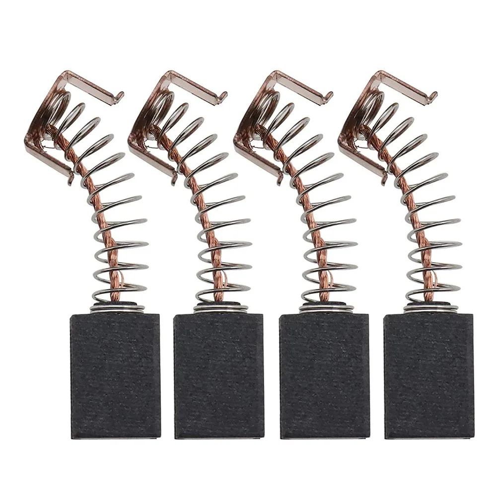4 Pezzi Smerigliatrice Angolare Spazzole Di Carbone Per Black Decker G720 Ws125 Elettroutensile Elettrico Martello Trapano Grafite Brush 12X8X5Mm