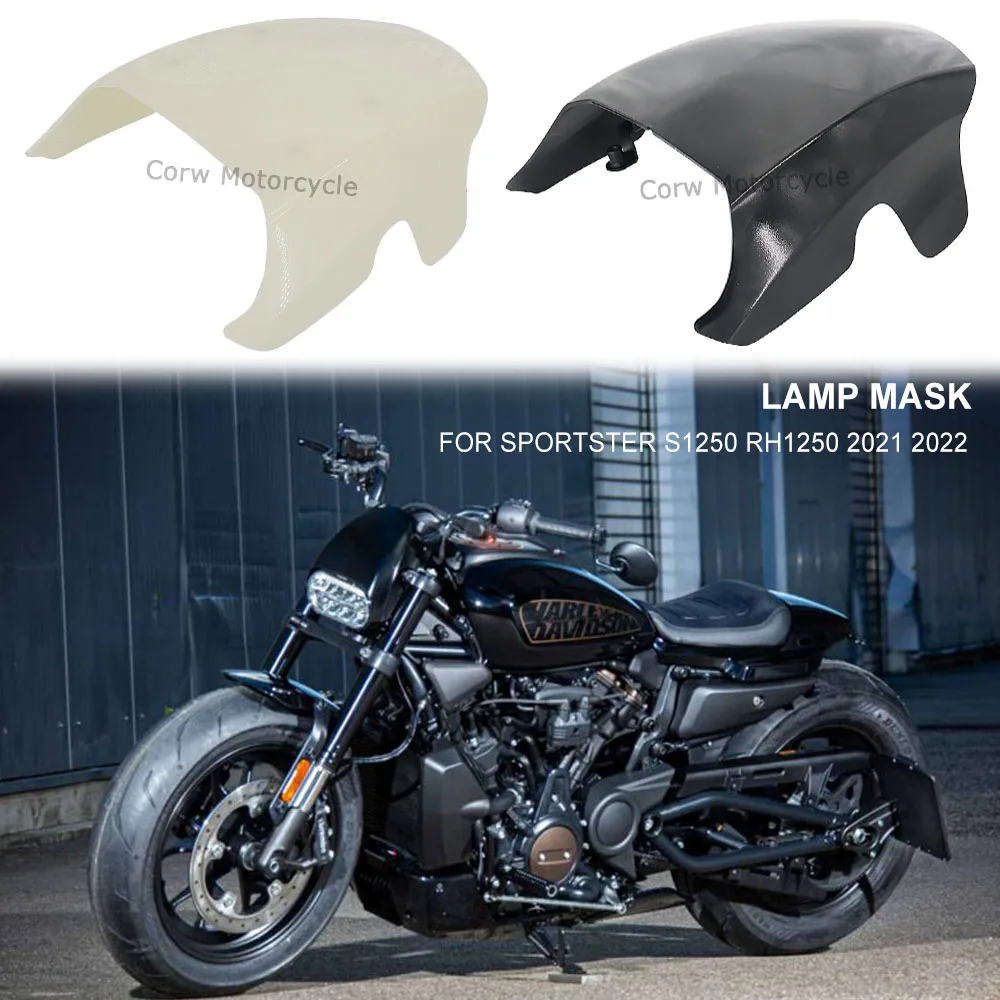 Nuovo Sportster S 1250 Scheinwerfer Maske Lampada Maschera Per Sportster S 1250 Rh1250 Rh 1250 2021 2022