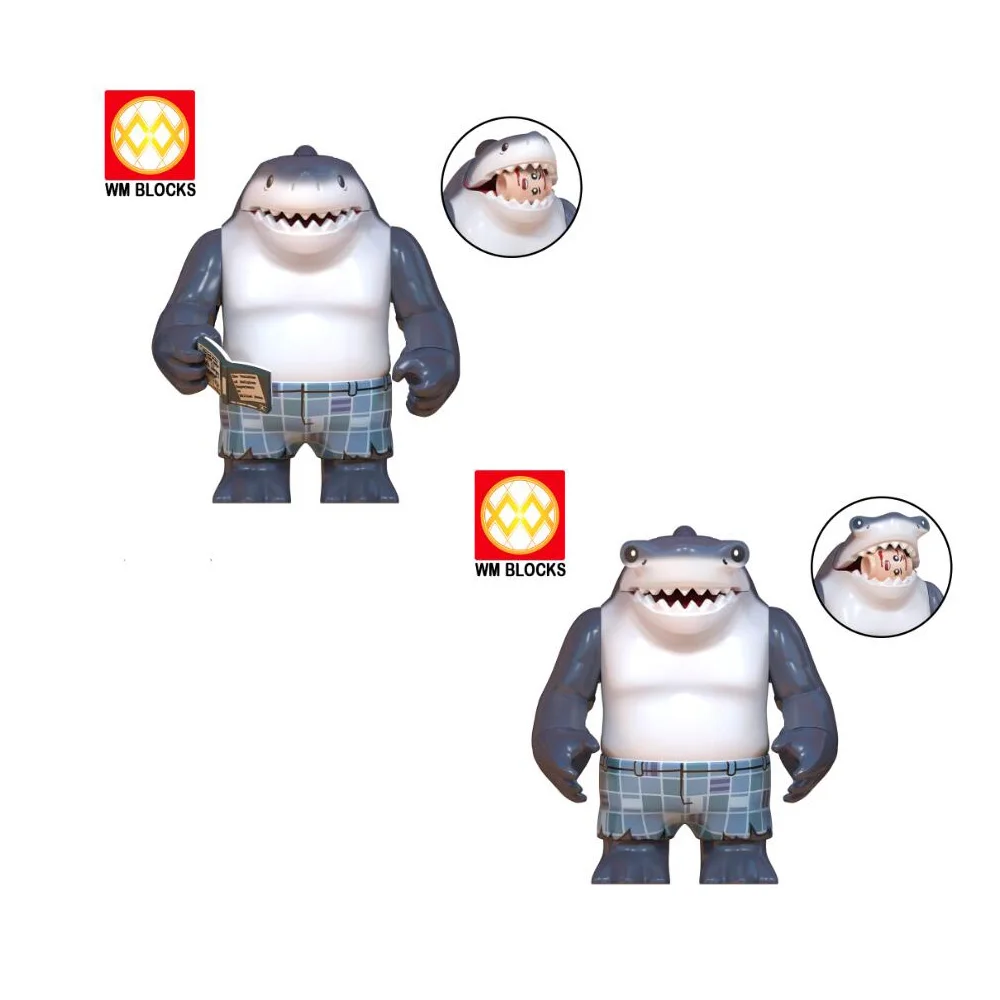 King Shark Building Figure Toys 8Cm
