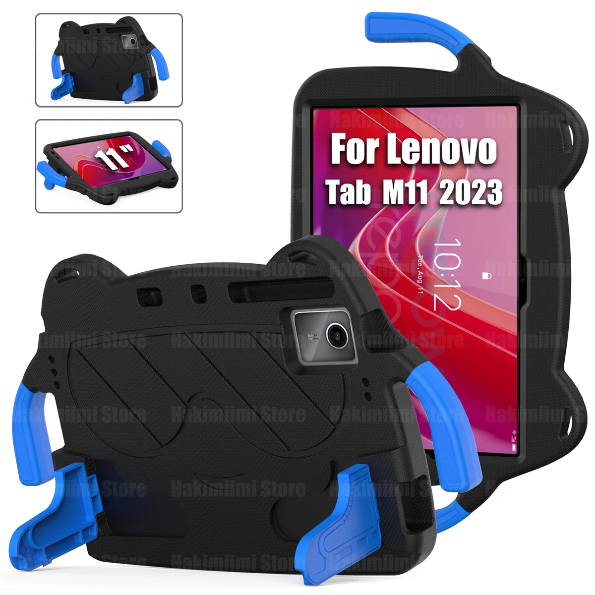 Custodia Per Tablet Per Lenovo Tab M11 (11 Pollici) 2023 Con Maniglia Antiurto A Prova Di Caduta Supporto Per Bambini Cover Per Lenovo Tab M11 11 11"