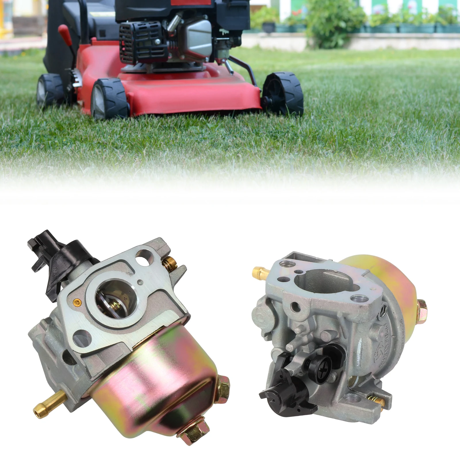 Set Carburatore Per Einhell Gc-Pm 46/1 S Gc-Pm 51/2 S Hw Hbm 46 R Tosaerba Casa Fai Da Te Giardino Pezzi Di Ricambio Accessori Per Elettroutensili