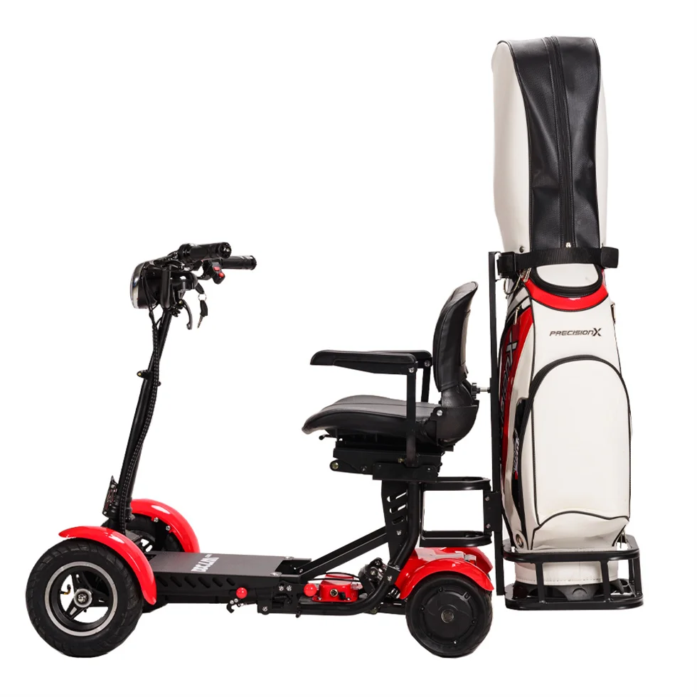 Sunnigoo Nuovissimo Trasformatore Da Viaggio All'Ingrosso 4 Ruote Pieghevole Grasso Pneumatico Adulto Pieghevole Carrello Da Golf Scooter Elettrico Pe