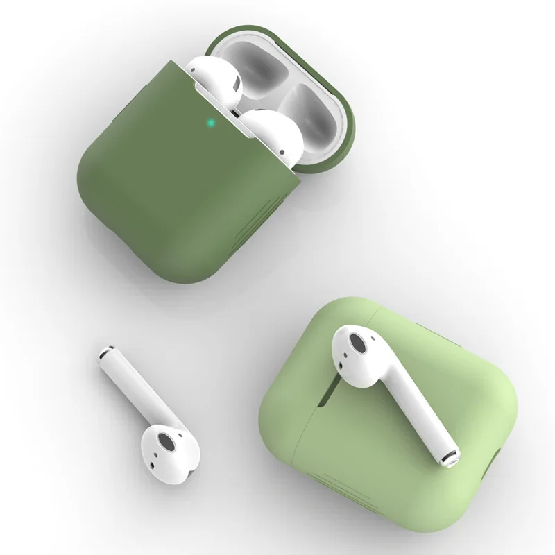 Custodia In Silicone Per Airpods 2/1 Cover Cute Airpods Airpods Ultrasottile 2 Auricolari Mifn Per Airpods 2/1 Custodie Accessori Per Auricolari