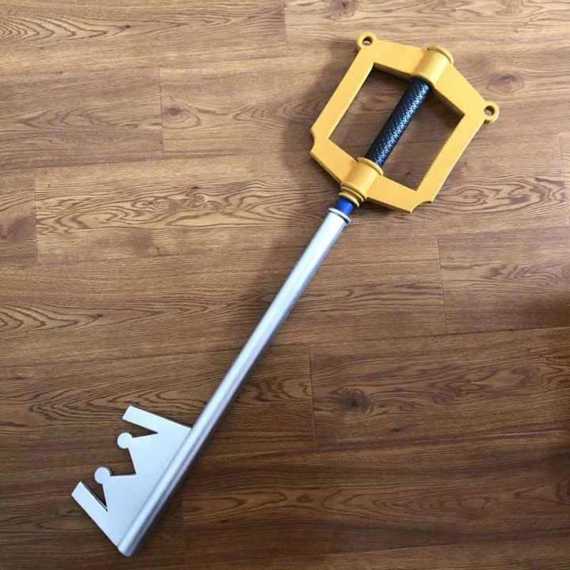 Stili Gioco Caldo Kingdom Hearts Key Colore Giallo Pu Chiave Arma Stile Accessorio Giocattolo Spada