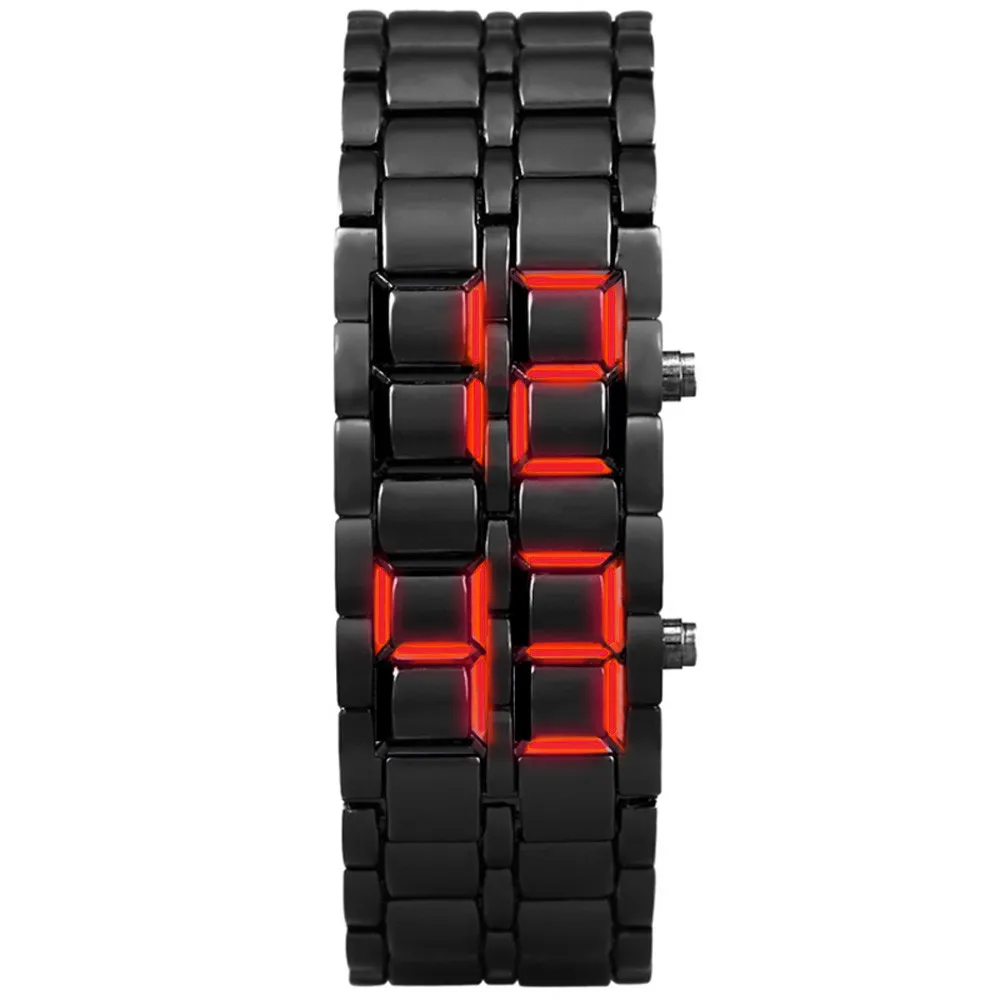 New Iron Samurais Bracciale In Plastica Orologio Lava Led Orologi Digitali Ora Uomo Donna Pagani Design Orologi Orologi Da Uomo Orologio Da Uomo