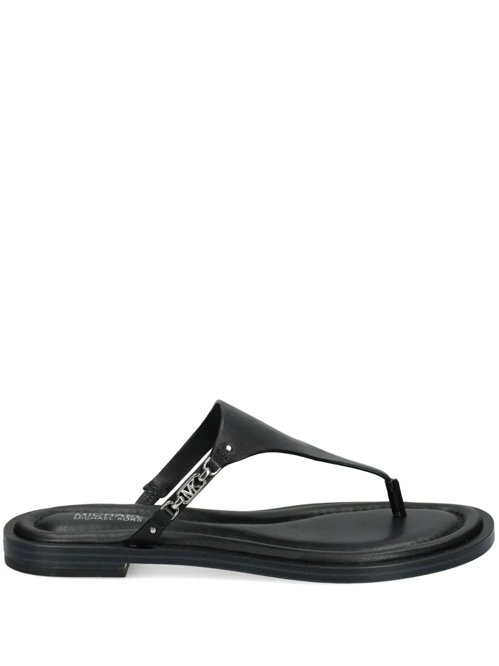 Michael Michael Kors Daniella leather flip-flops - Nero