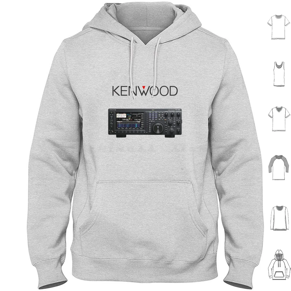 Kenwood Ts-890 Felpa Con Cappuccio In Cotone Manica Lunga Radioamatoriale Radioamatoriale Kenwood Ts 890 Kenwood Ts 890