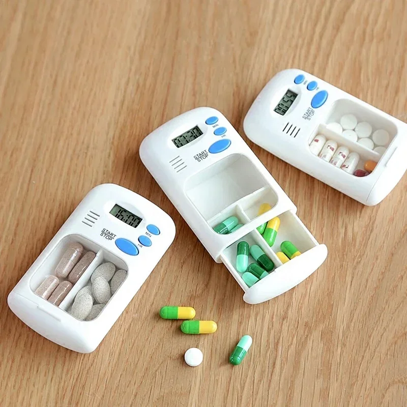 Scatola Elettronica Intelligente Per Pillole Scatola Portaoggetti Per Medicinali Scatola Elettronica Per Timer Di Allarme Per Farmaci Domestici Con Di