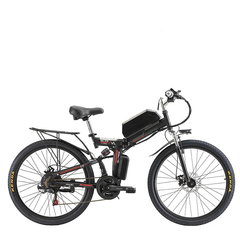 Full Suspension City Bicycle 36V 350W Bici Elettrica Pieghevole/26 Pollici Bicicleta Electrica Plegable Ebike Per Adulti
