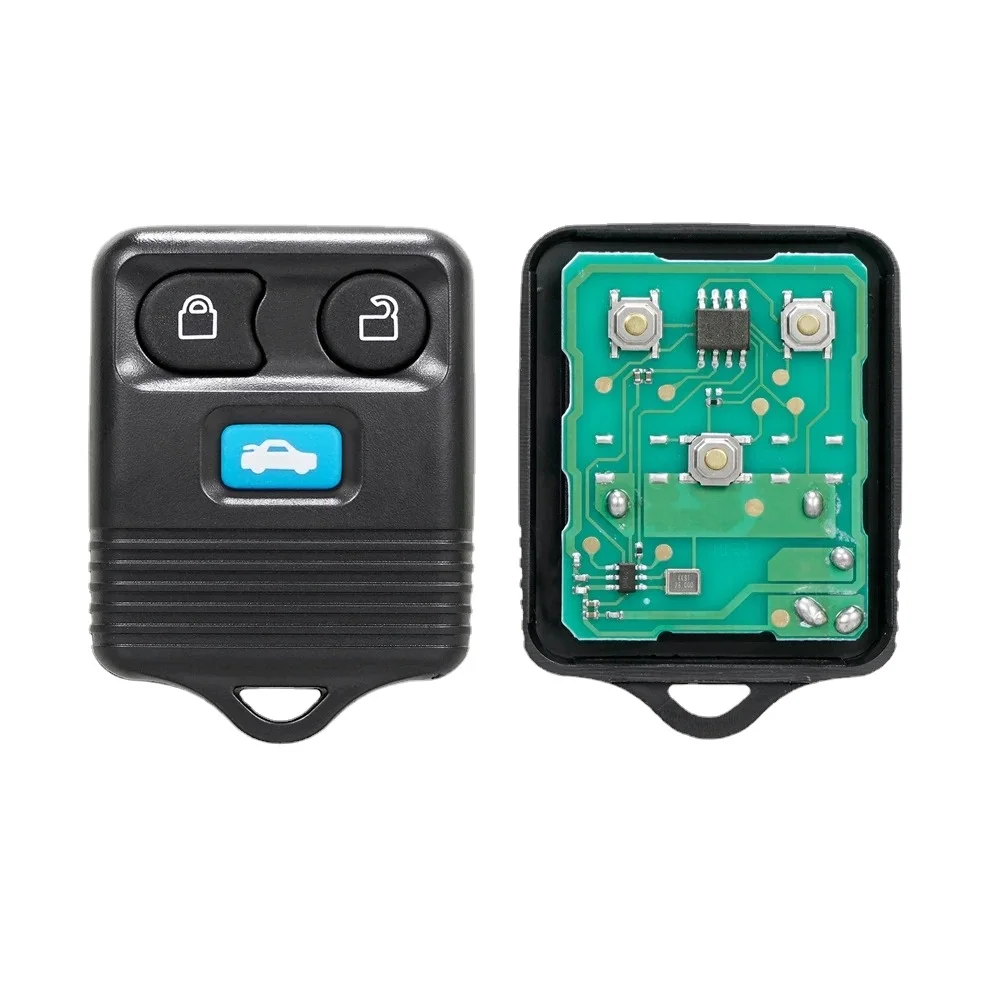 Chiave Telecomando 433Mhz 3 Pulsanti Chiave Remota Con Chip Per Ford Escape Transit Mk6 Connect 2000-2006 Sostituzione Chiave Auto