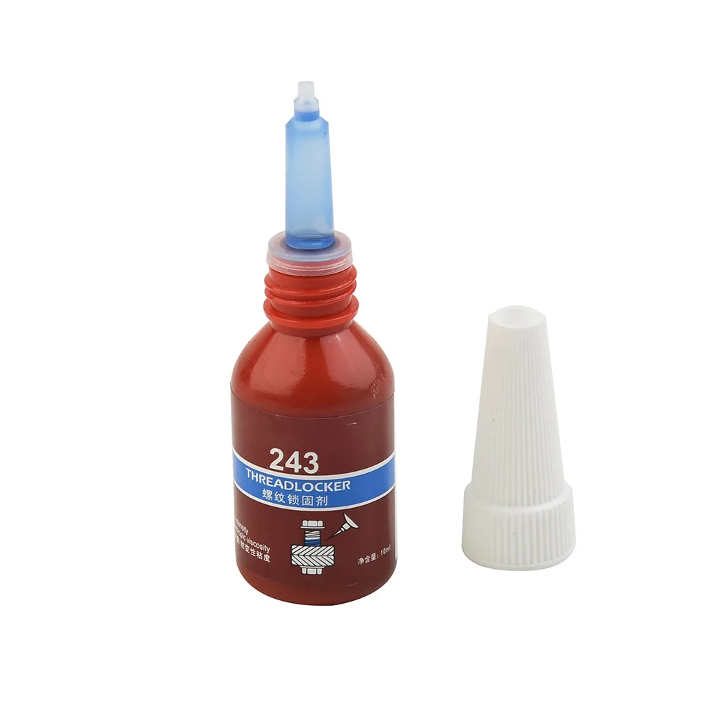 10Ml Threadlocker Loctites 222 242 243 262 263 271 272 277 Colle A Vite Blu Agenti Di Bloccaggio Del Filo Colle Anaerobiche Anti Loose