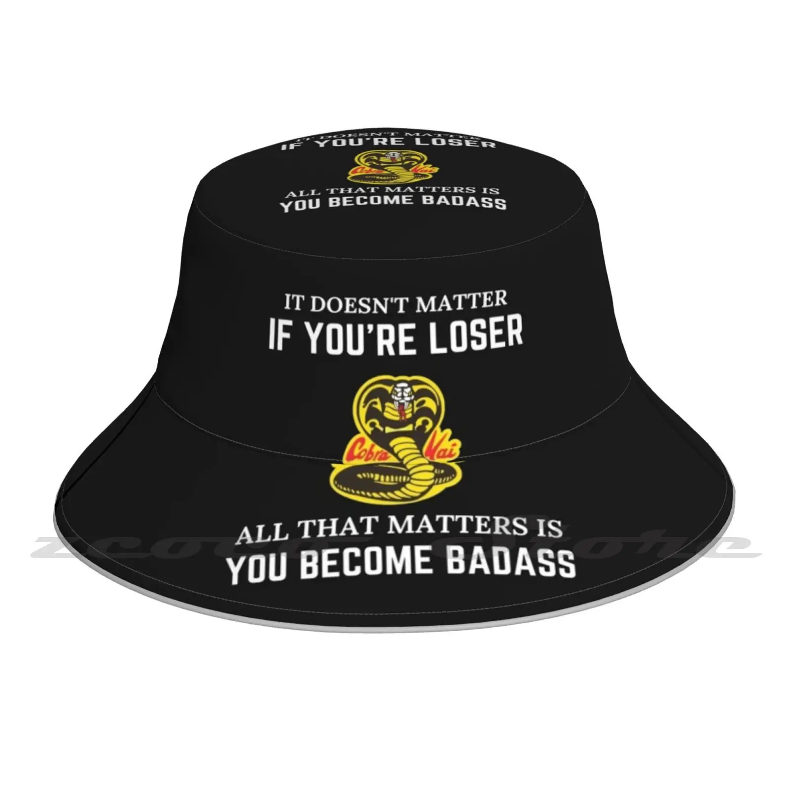 Kai-Non Importa-Cappello Da Pescatore Per Bambini Karate Sport All'Aria Aperta Berretto Moda Regalo Traspirante Kai Kai Pugno Kai Never Dies Kai