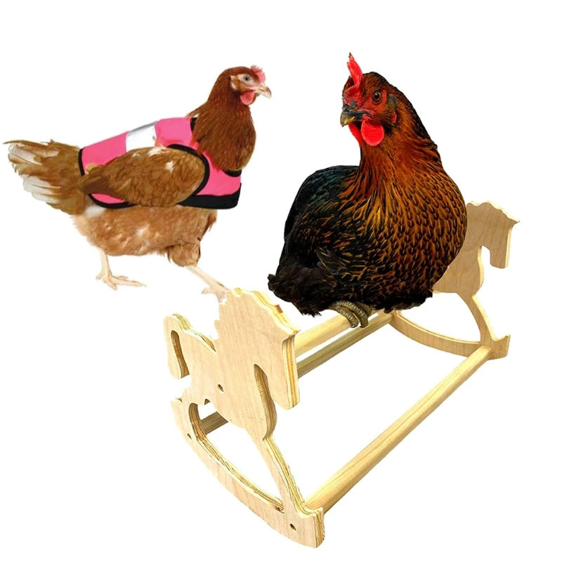 Pollo Persico Per Uccelli Grandi Dimensioni Pulcini Pollos Gallinas Polluelos Pappagalli Supporto In Legno Pollo Barra In