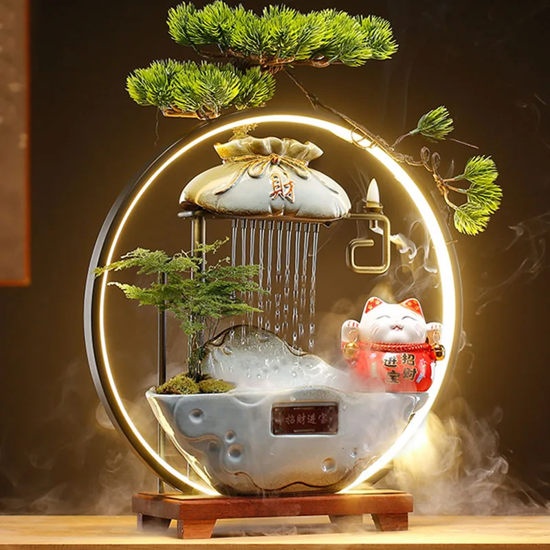 Cascata Ecoflow Incenso Soggiorno Lusso Indoor Elegante Profumo Bastoncini Di Incenso Portatili Bruleur Bougie Fondente Home Decor