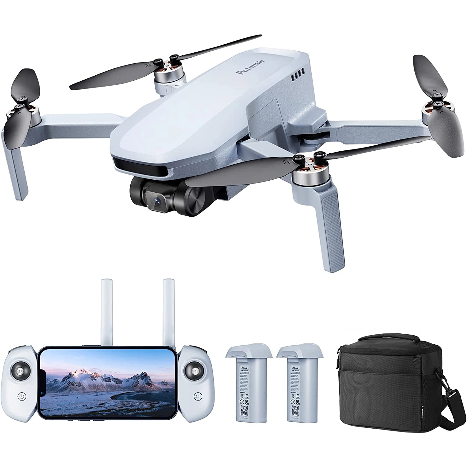 Potensic Mini Drone Rc Camera Dron Telecomando Quadcopter Follow Me Elicottero Circle Fly Droni Per Bambini Giocattoli Regalo Di Compleanno