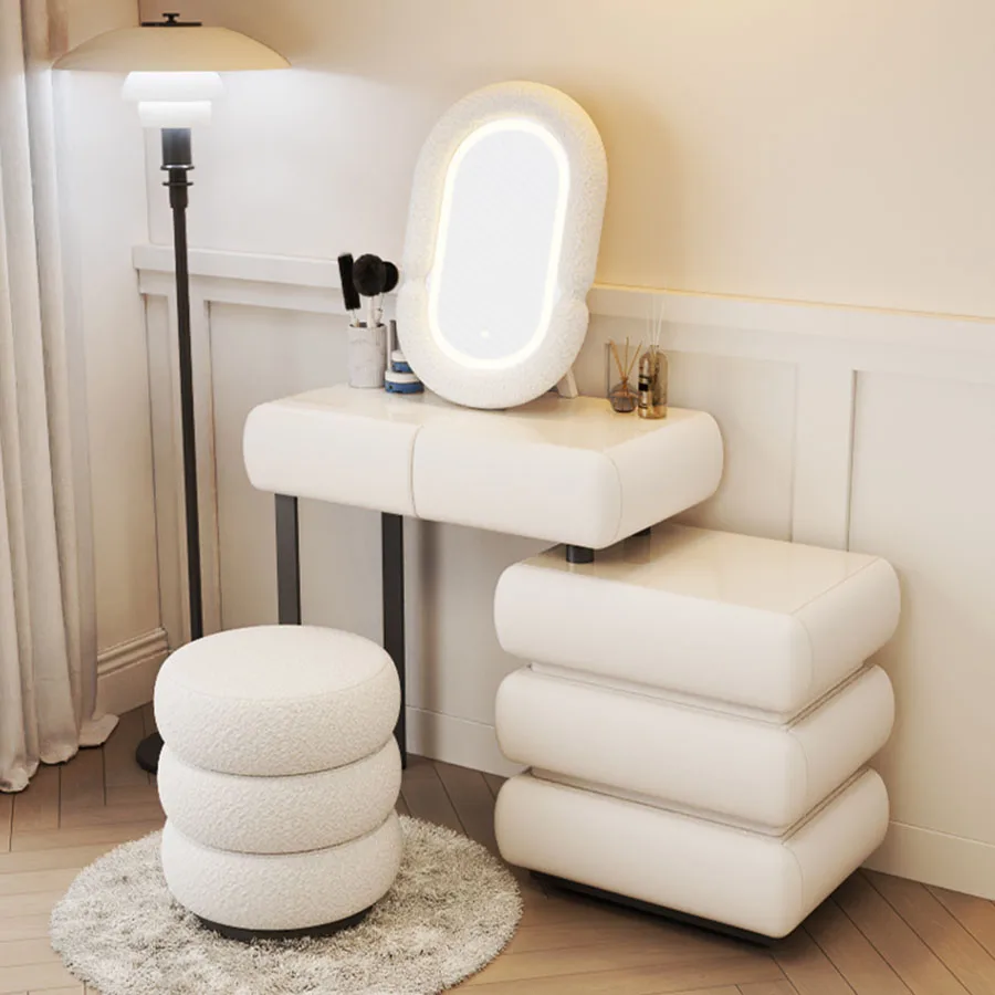 Donne Vanity Corner Placement Mobile Makeup Artist Elegante Compatto Adolescente Toletta Storage Kommode Home Furniture