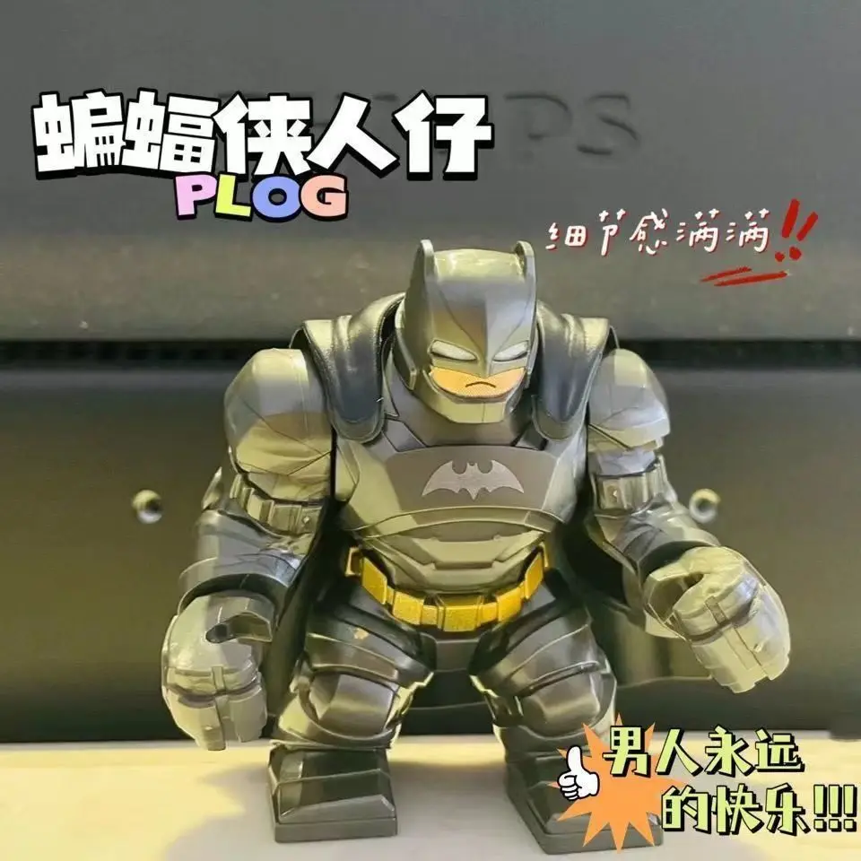 Batman Periferiche Assemblate Heavy Bulk Batman Action Figure Dc Multiverse Superhero Mini Figure Ornamento Accessori Regalo