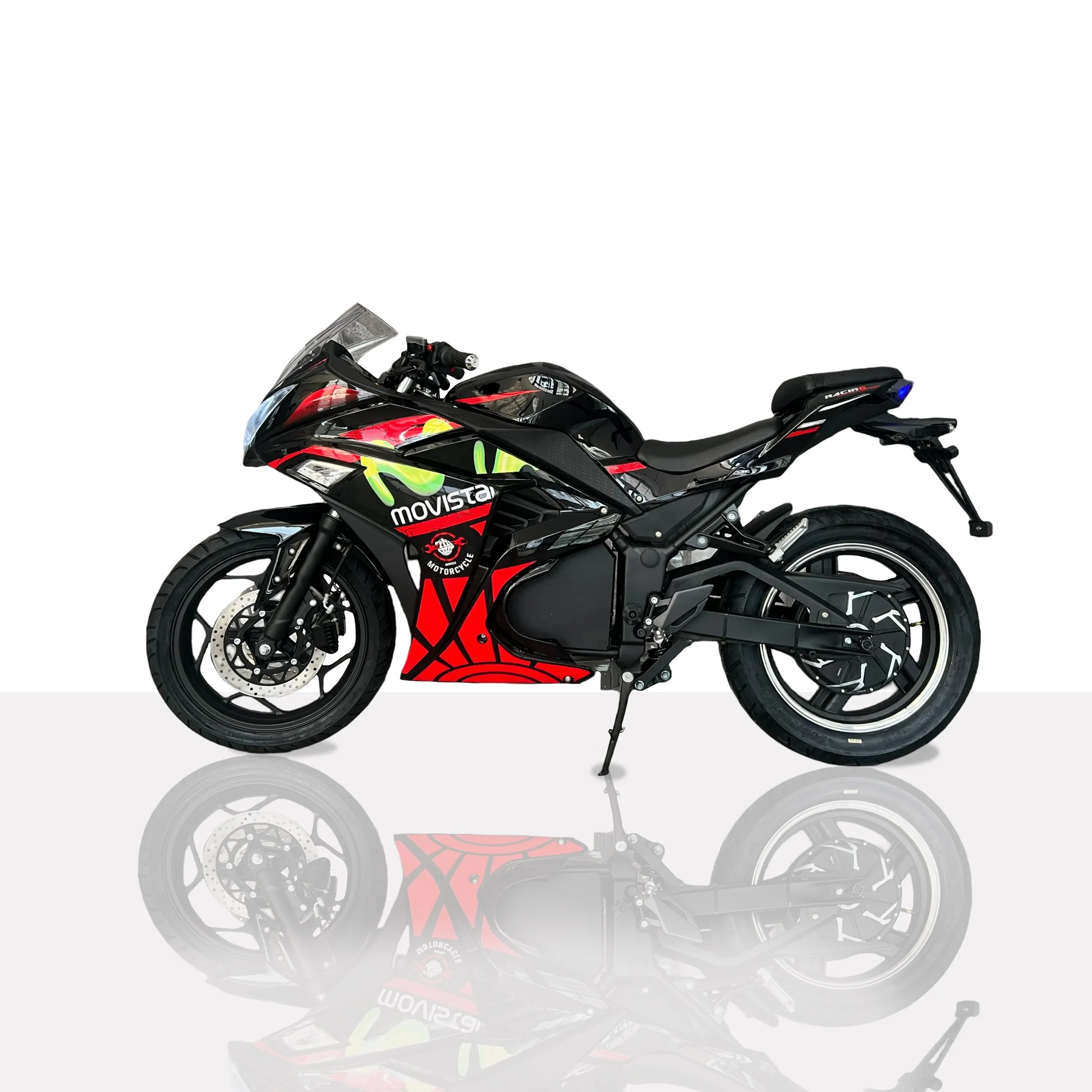 Legou Neu Ninja Hoch Muslimah 130 Km/H Racing Sport Bikes 10000W Motore Elektro Roller Moto Motorrasse