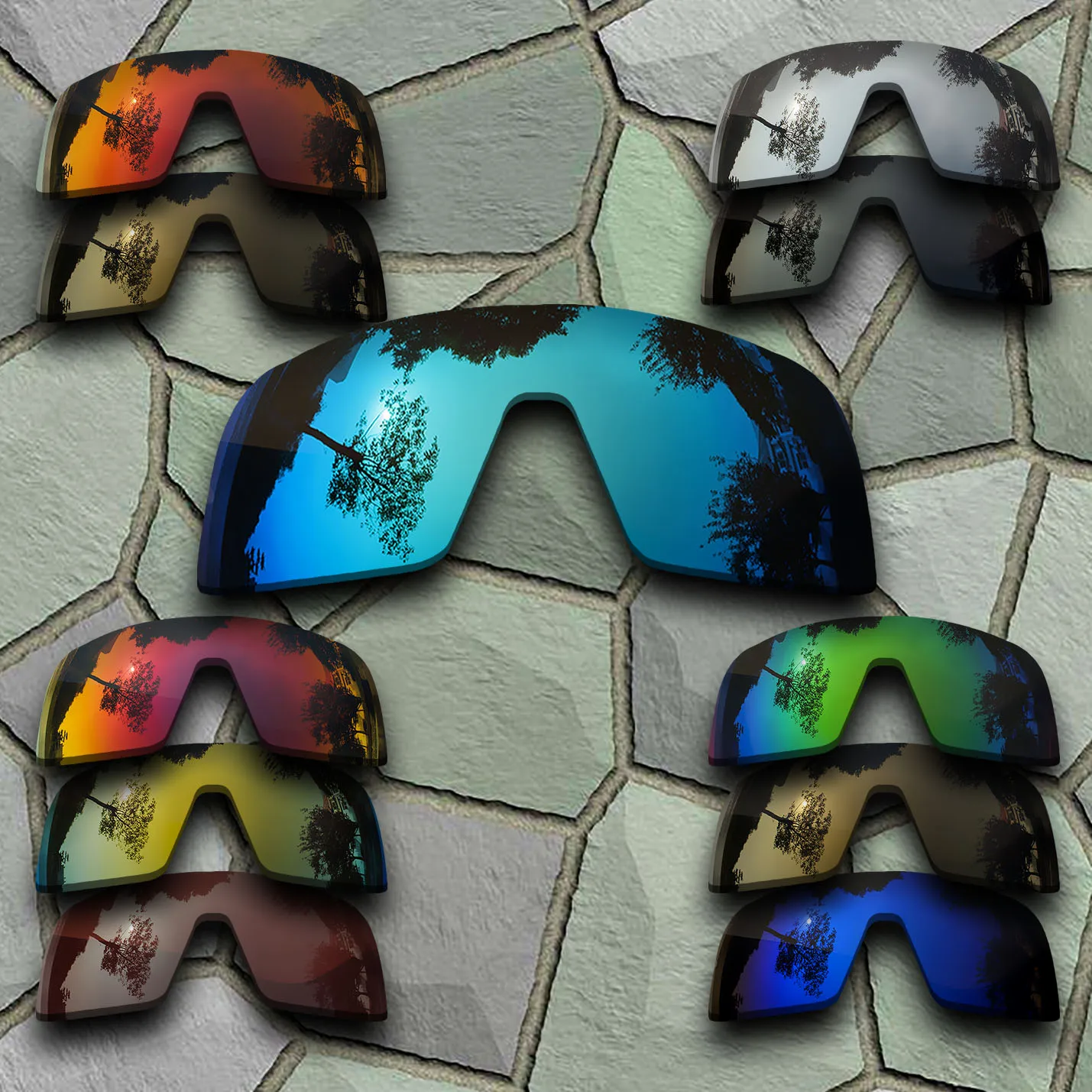 Occhiali Da Sole Lenti Di Ricambio Polarizzate Per Telaio Oakley Sutro Lite Oo9463-Varietà