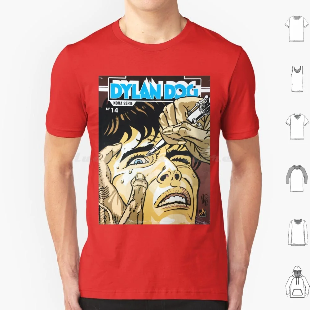 Dylan Dog 3 T Shirt Uomo Donna Bambini 6Xl Cane Dylan Cane Bob Dylan Horror Dylan Vintage Cute Comics London Movie Music Animal