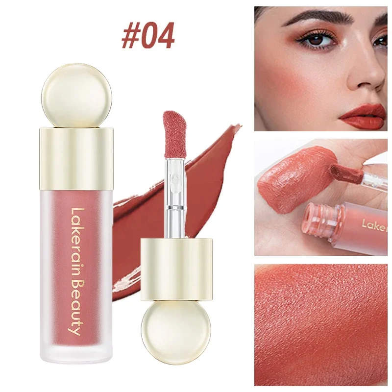 Beauty Liquid Blush Stick Velvet Matte Texture Colore Naturale A Lunga Durata Occhi Multiuso Labbra Trucco Blush Stick Cosmetici