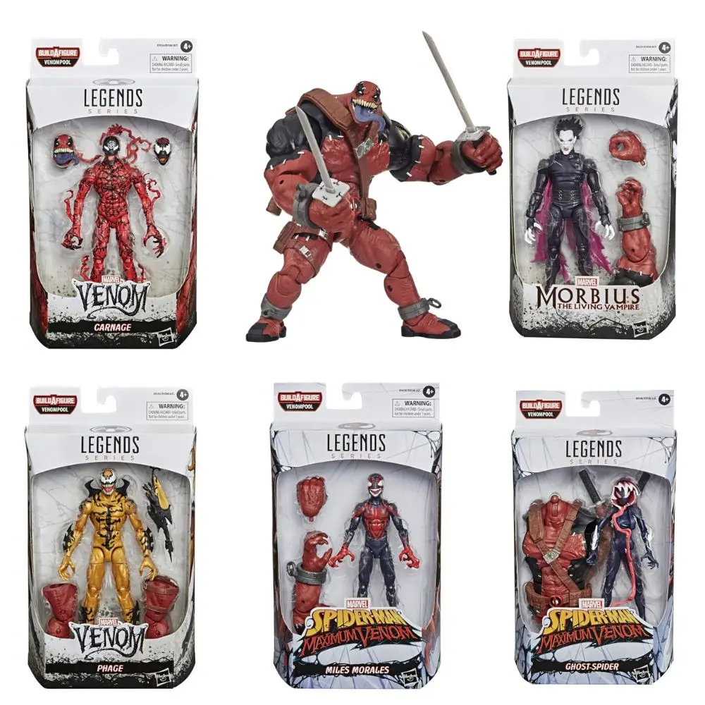 2024 New Cio Marvel Legends Venom Venom Morbius Mike Morales Action Figure Giocattolo Da Collezione