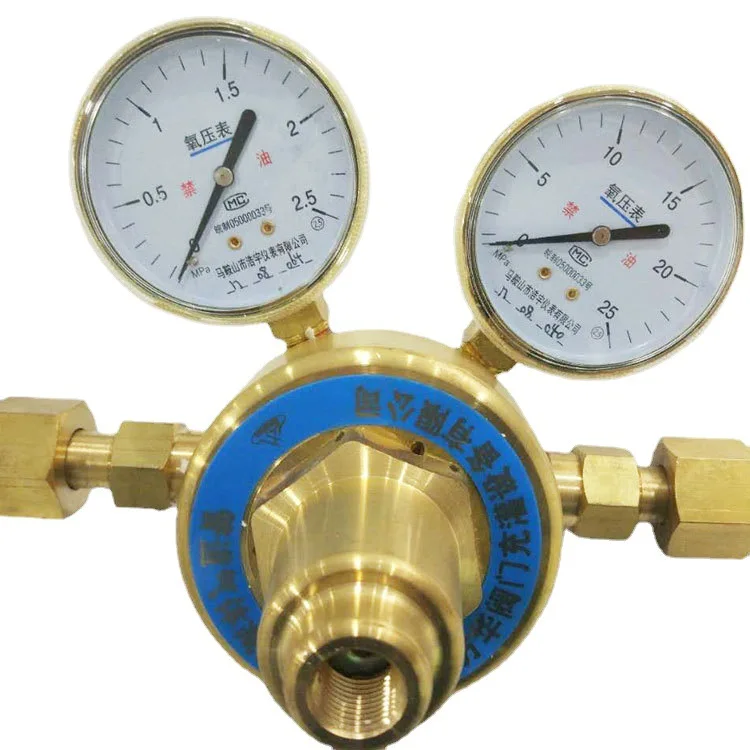 Riduttore Di Pressione Ad Alta Pressione Interamente In Rame Modello Di Riduttore Di Pressione Del Gas Con Strumenti Di Riduzione Della Pressione Del 