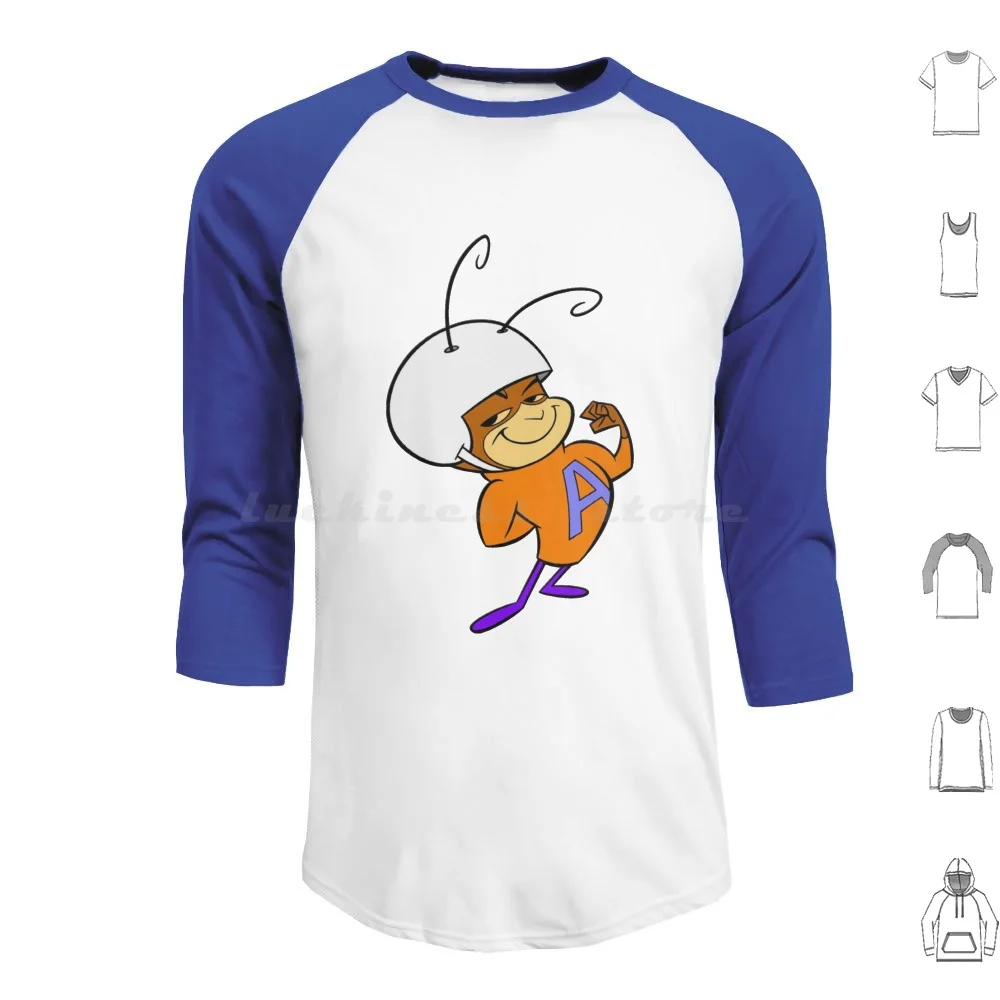 Atom Ant Pose Felpa Con Cappuccio In Cotone Manica Lunga Atom Ant Pose Trend