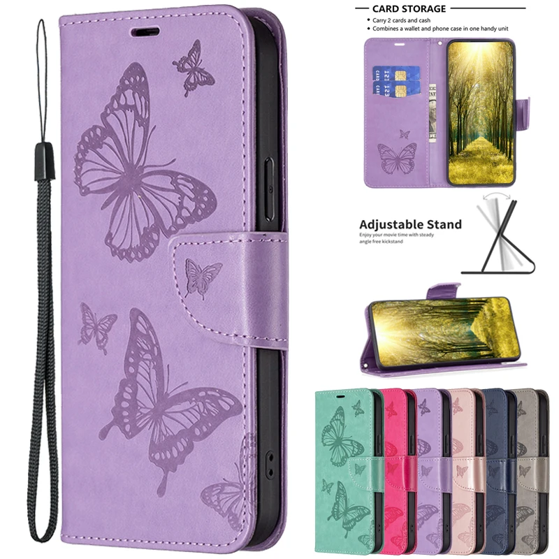 Custodia Etui Per Iphone 11 Custodie Da 6.1 "Custodia A Portafoglio Con Supporto A Farfalla In Pelle Di Lusso Per Apple Iphone 11 Pro Max X Xs Max Xr 