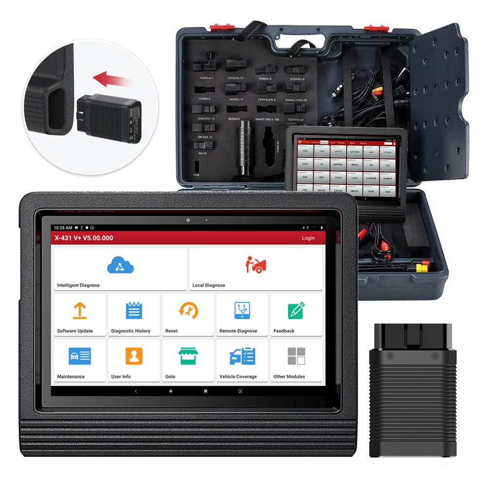 Nuovo Lancio X431 V X431V Plus 10 Pollici Obd 2 Vplus Aggiornamento Strumento Diagnostico Per Auto Gratuito Vs Launch X431 Pro E Launch X431 Pad V