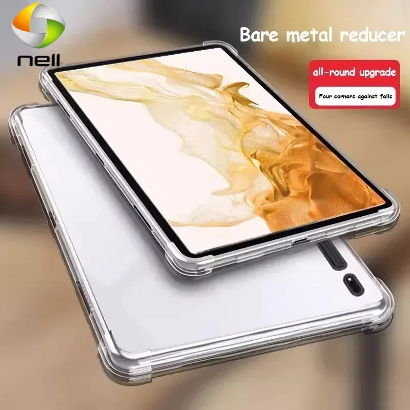 Custodia In Silicone Per Samsung Galaxy Tab S9 Fe Plus 12.4 S9 Plus Ultra S8 + Ultra A8 S7 Fe A7 Lite A7 S7 S7 + S6 Lite S6