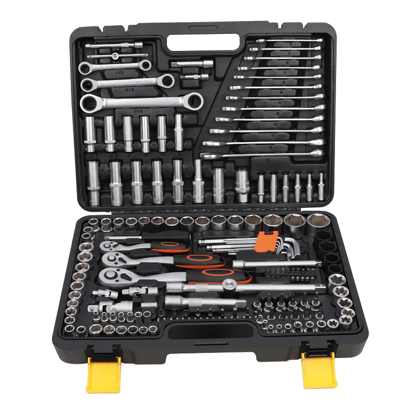 150 Pz Multifunktions Universal Professional Snapon Auto Rad Muter Auto Fahrzeug Reparatur Sockel Ratschen Schlensnels Atz
